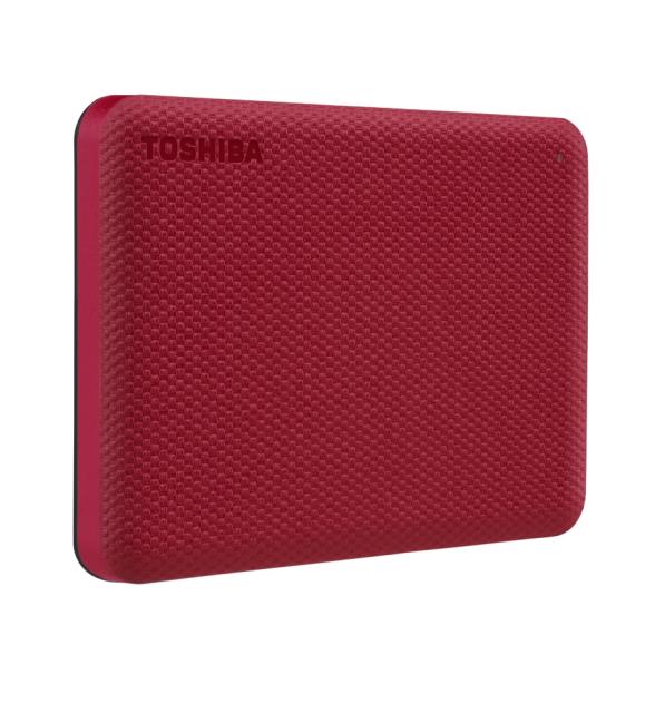 Външен диск Toshiba ext. drive 2.5" Canvio Advance (V10) 4TB Red, HDTCA40ER3CA