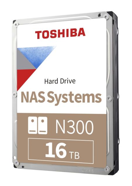 Твърд диск Toshiba N300 NAS Hard Drive 16TB (512MB) 3,5" 