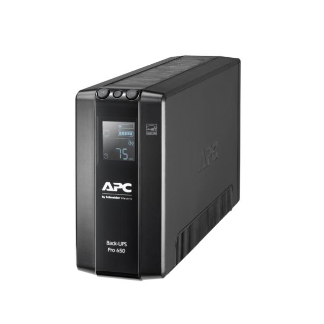 UPS APC Back UPS Pro BR BR650MI, 6 изхода, 650VA / 390W, Line Interactive, Tower