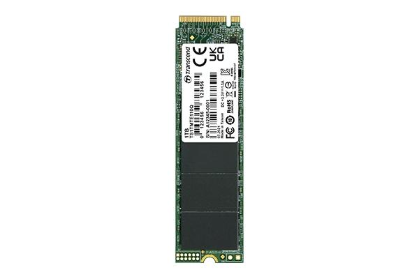 Transcend 500GB SSD, M.2 2280,PCIe Gen3x4, M-Key, QLC, DRAM-less