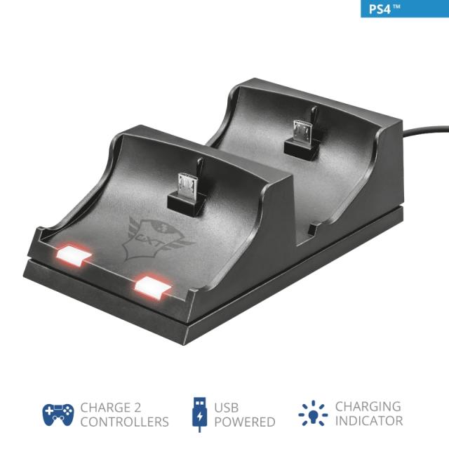 Докинг станция TRUST GXT 235 Duo Charge Dock PS4