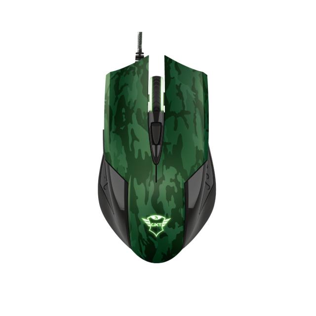 Комплект TRUST GXT 781 Rixa Camo Gaming Mouse & Mouse Pad