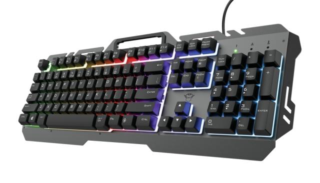 Клавиатура TRUST GXT 853 Esca Metal Gaming Keyboard US