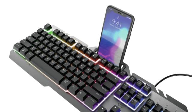 Клавиатура TRUST GXT 853 Esca Metal Gaming Keyboard US