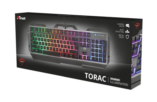 Клавиатура TRUST GXT 856 Torac Gaming Keyboard US