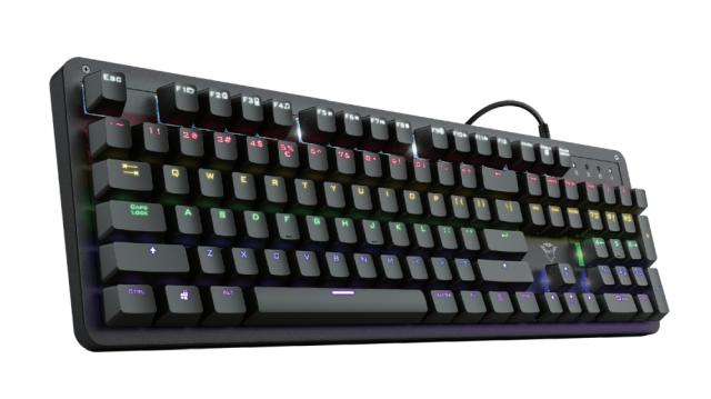 Клавиатура TRUST GXT 863 Mazz Mechanical Illuminated Keyboard US
