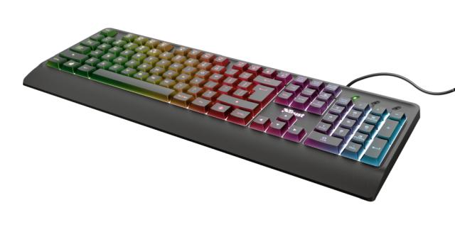 Клавиатура TRUST Ziva Gaming LED Keyboard US
