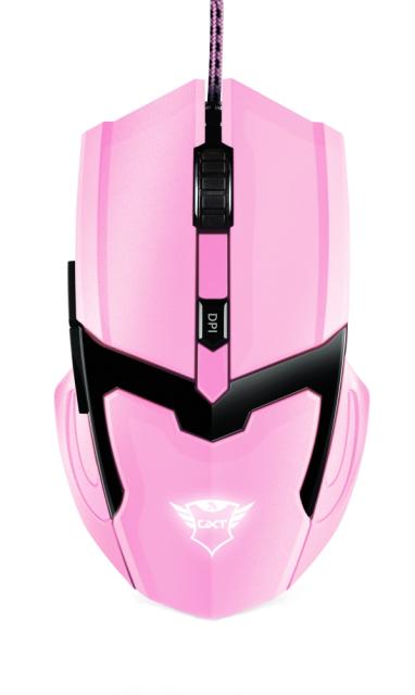 Мишка TRUST GXT 101P Gav Optical Gaming Mouse - pink