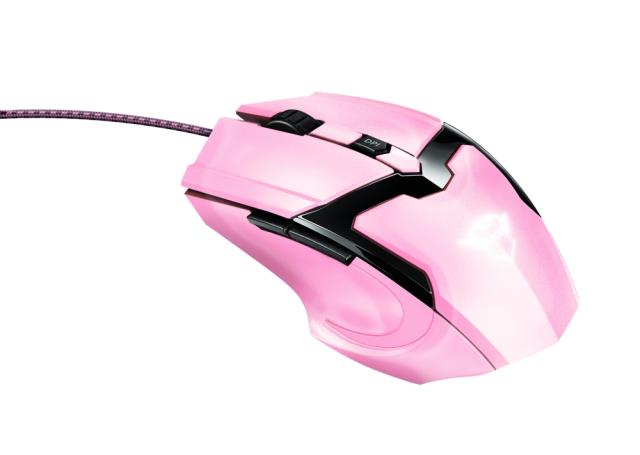 Мишка TRUST GXT 101P Gav Optical Gaming Mouse - pink