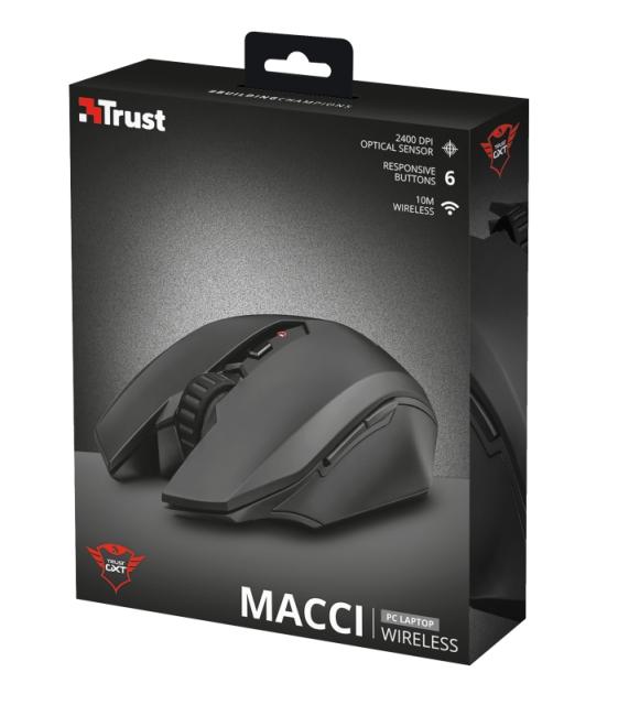 Мишка TRUST GXT 115 Macci Wireless Gaming Mouse