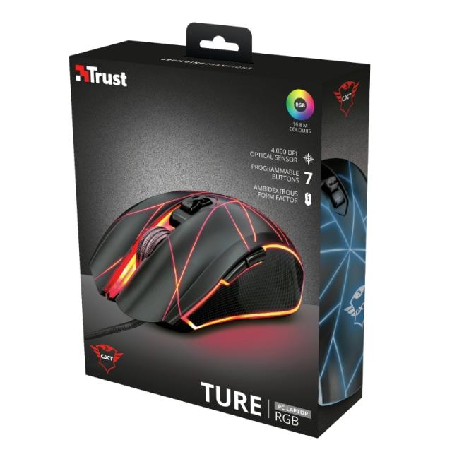Мишка TRUST GXT 160 Ture Illuminated Gaming Mouse