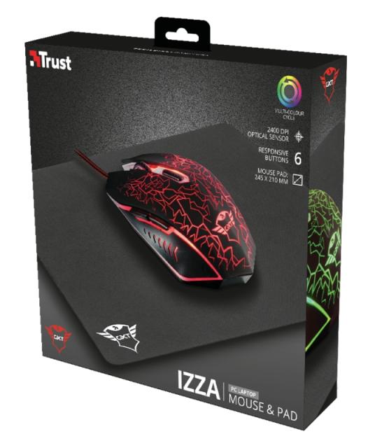 Мишка TRUST GXT 783 Gaming Mouse & Mouse Pad