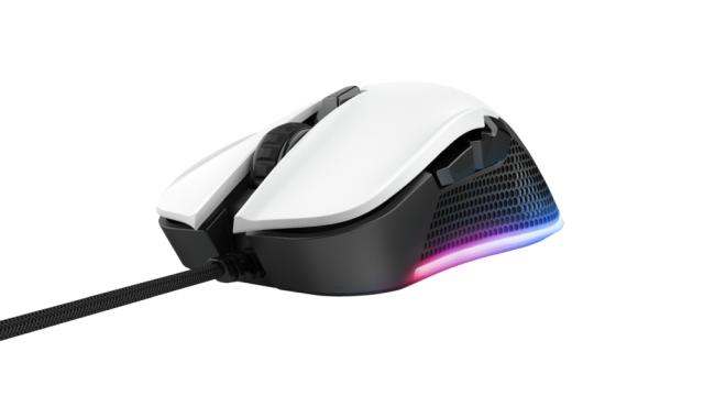 Мишка TRUST GXT 922 Ybar RGB Gaming Mouse White