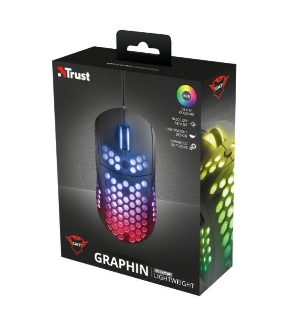 Мишка TRUST GXT 960 Graphin Lightweight Gaming Mouse