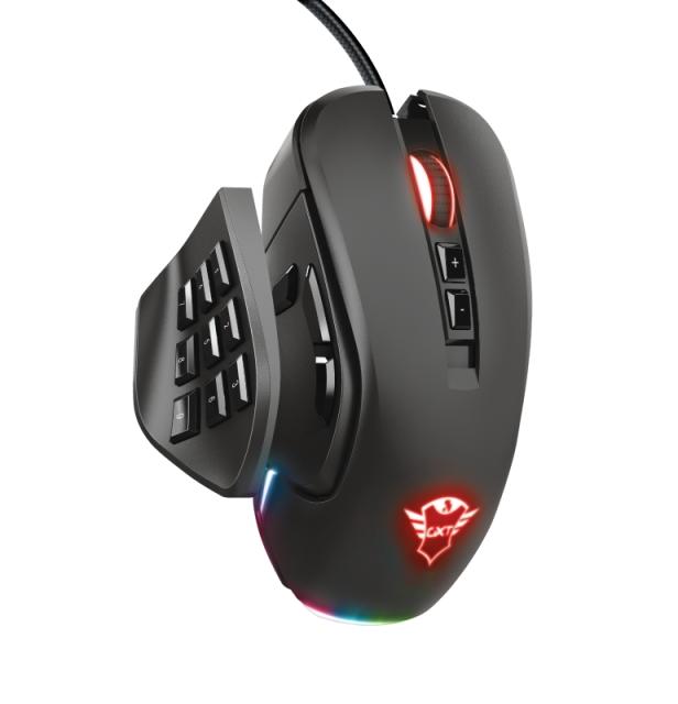 Мишка TRUST GXT 970 Morfix Customisable RGB Gaming Mouse