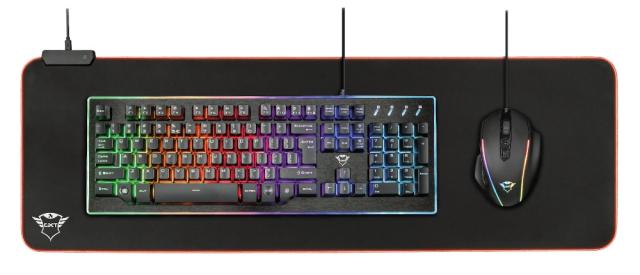 Подложка за мишка TRUST GXT 764 Glide-Flex XXL RGB Flexible Mouse Pad XXL