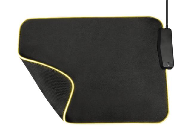 Подложка за мишка TRUST GXT 765 Glide-Flex XXL RGB Flexible Mouse Pad HUB