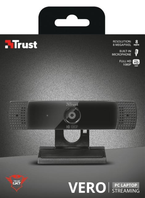Камера TRUST GXT 1160 Vero Full HD 1080P Streaming Webcam
