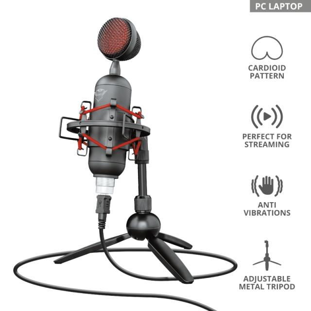 Микрофон TRUST GXT 244 Buzz Streaming Microphone