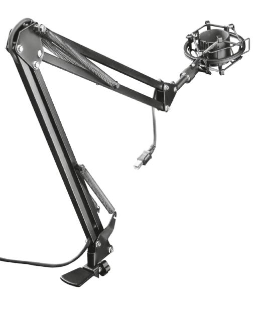 Стойка TRUST GXT 253 Emita Microphone Arm
