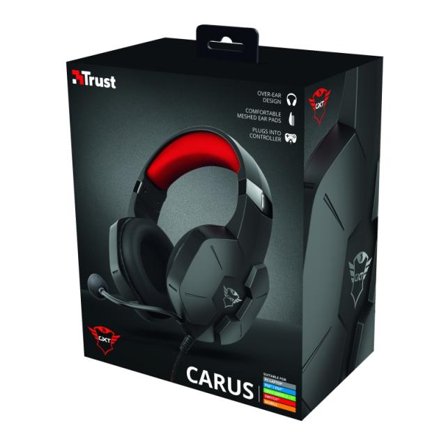 Слушалки TRUST GXT 323 Carus Gaming Headset