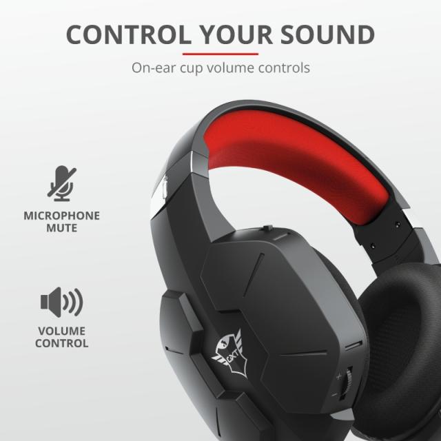 Слушалки TRUST GXT 323 Carus Gaming Headset
