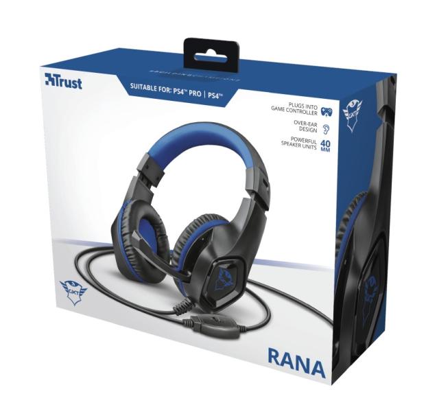 Слушалки TRUST GXT 404B Rana Headset PS4/PS5