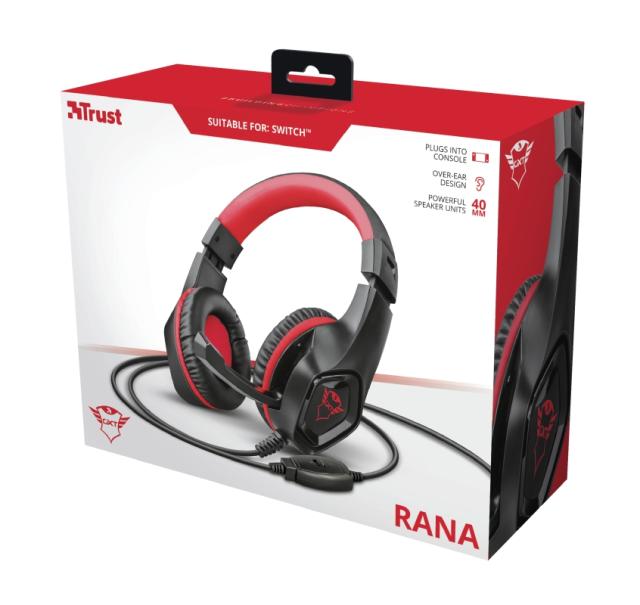 Слушалки TRUST GXT 404R Rana Gaming Headset for Nintendo Switch