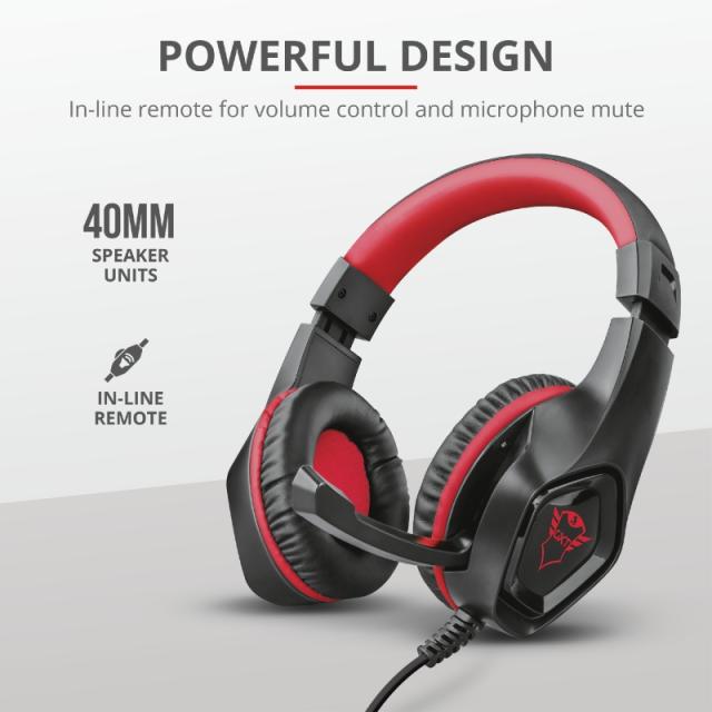 Слушалки TRUST GXT 404R Rana Gaming Headset for Nintendo Switch