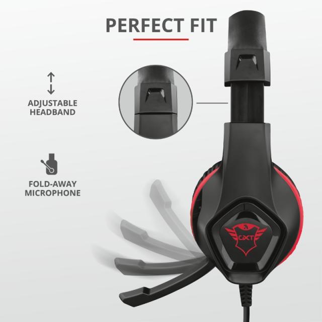Слушалки TRUST GXT 404R Rana Gaming Headset for Nintendo Switch