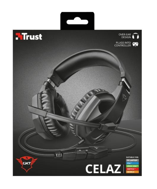 Слушалки TRUST GXT 412 Celaz Multiplatform Gaming Headset