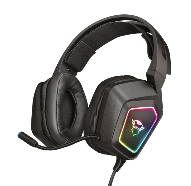 Слушалки TRUST GXT 450 Blizz RGB 7.1 Surround Gaming Headset