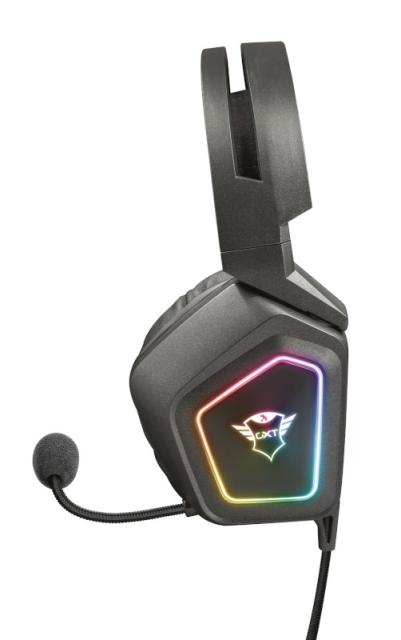 Слушалки TRUST GXT 450 Blizz RGB 7.1 Surround Gaming Headset