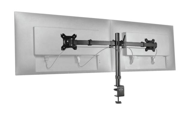 Стойка TRUST GXT 1120 Mara Dual Monitor Arm
