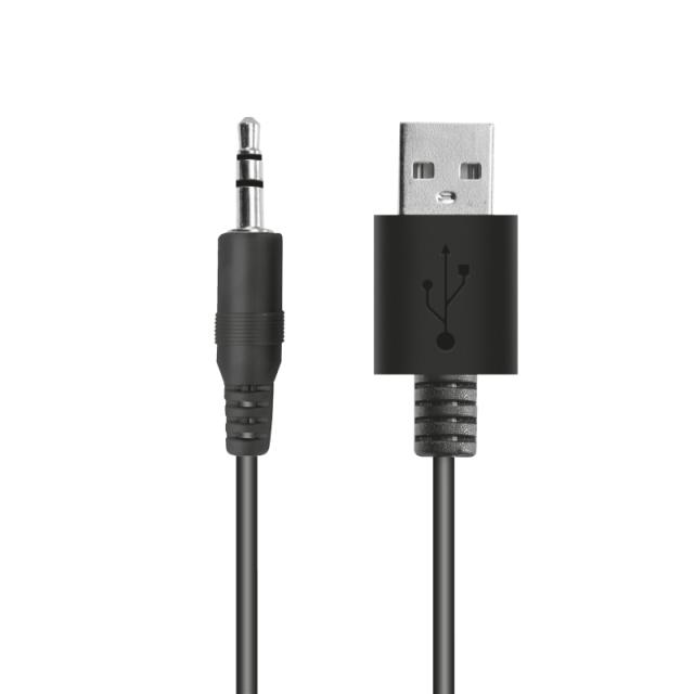 Тонколони Trust GXT 606 Javv RGB, 6W RMS, 3.5 mm jack, USB, черни