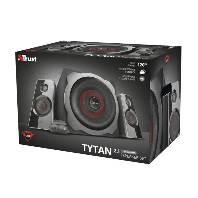 Аудио система TRUST GXT 38 Tytan 2.1 Subwoofer Speaker Set