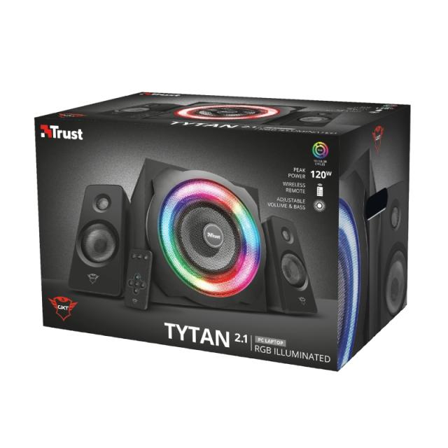 Аудио система TRUST GXT 629 Tytan 2.1 RGB Speaker Set