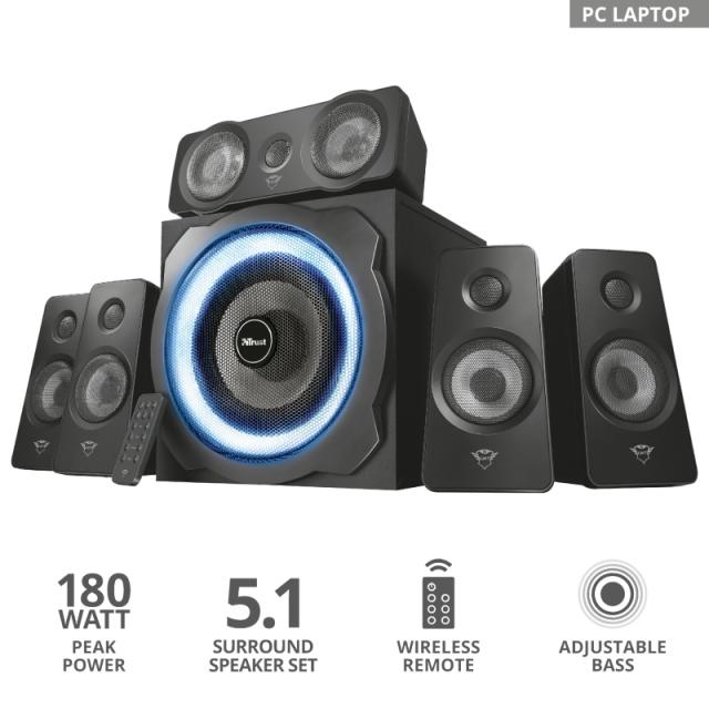 Аудио система TRUST GXT 658 Tytan 5.1 Surround Speaker System