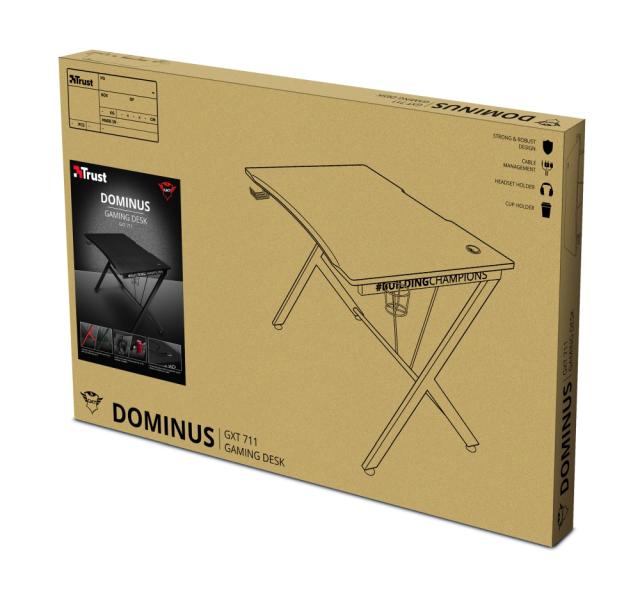 Бюро TRUST GXT 711 Dominus Gaming Desk