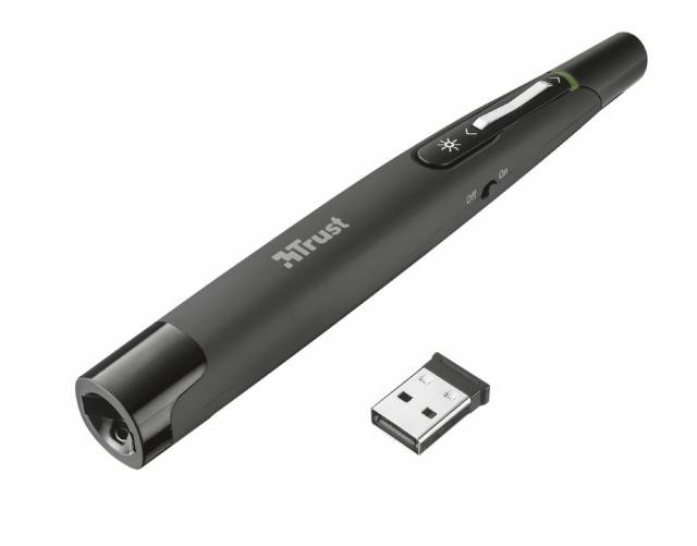 Безжичен презентер TRUST Puntero Wireless Laser Presenter