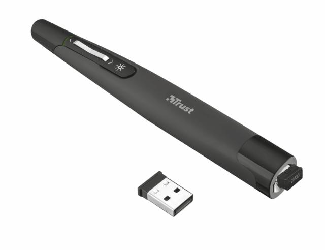 Безжичен презентер TRUST Puntero Wireless Laser Presenter