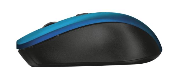 Мишка TRUST Mydo Silent Wireless, син