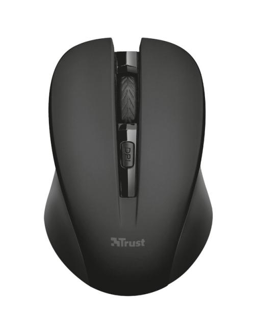 Мишка TRUST Mydo Silent Wireless Mouse BLK