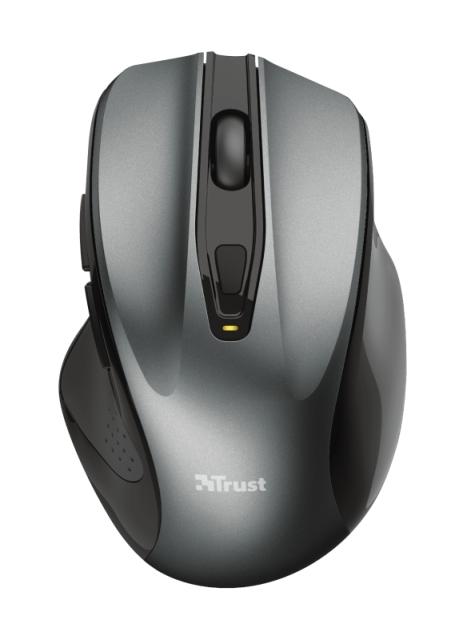 Мишка Trust Nito, оптична (2200 dpi), черно/сива