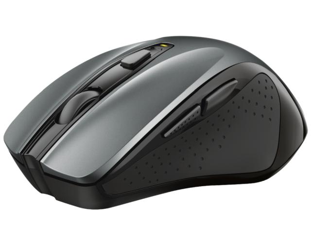 Мишка Trust Nito, оптична (2200 dpi), черно/сива