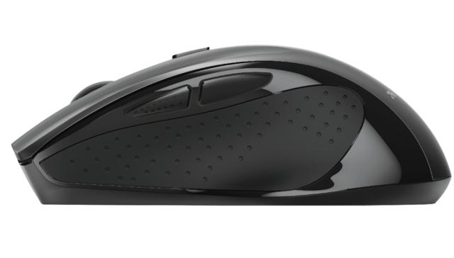 Мишка Trust Nito, оптична (2200 dpi), черно/сива