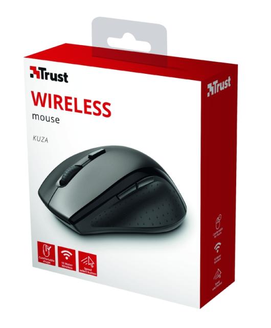 Мишка TRUST Kuza Wireless Ergonomic Mouse