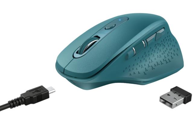 Мишка TRUST Ozaa Wireless Rechargeable Mouse Blue