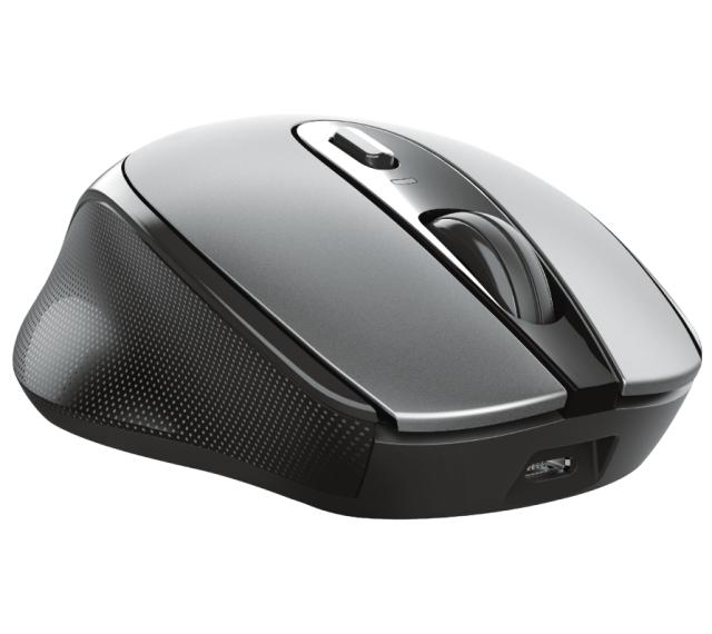 Мишка TRUST Zaya Wireless, черено/сиво