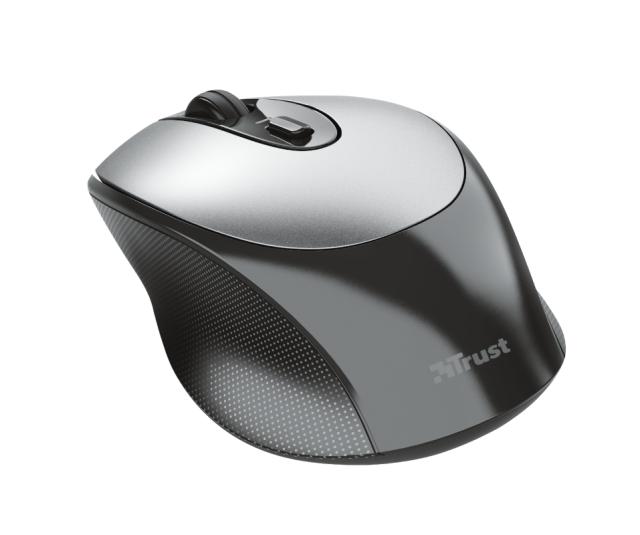 Мишка TRUST Zaya Wireless, черено/сиво
